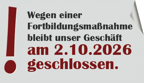Optikhelden - Wegen einer Fortbildungsmaßnahme bleibt unser Geschäft am Freitag, den 2.10.2026 geschlossen