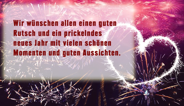 Optikhelden - Wir wünschen allen einen guten Rutsch und ein prickelndes neues Jahr mit vielen schönen Momenten und guten Aussichten.